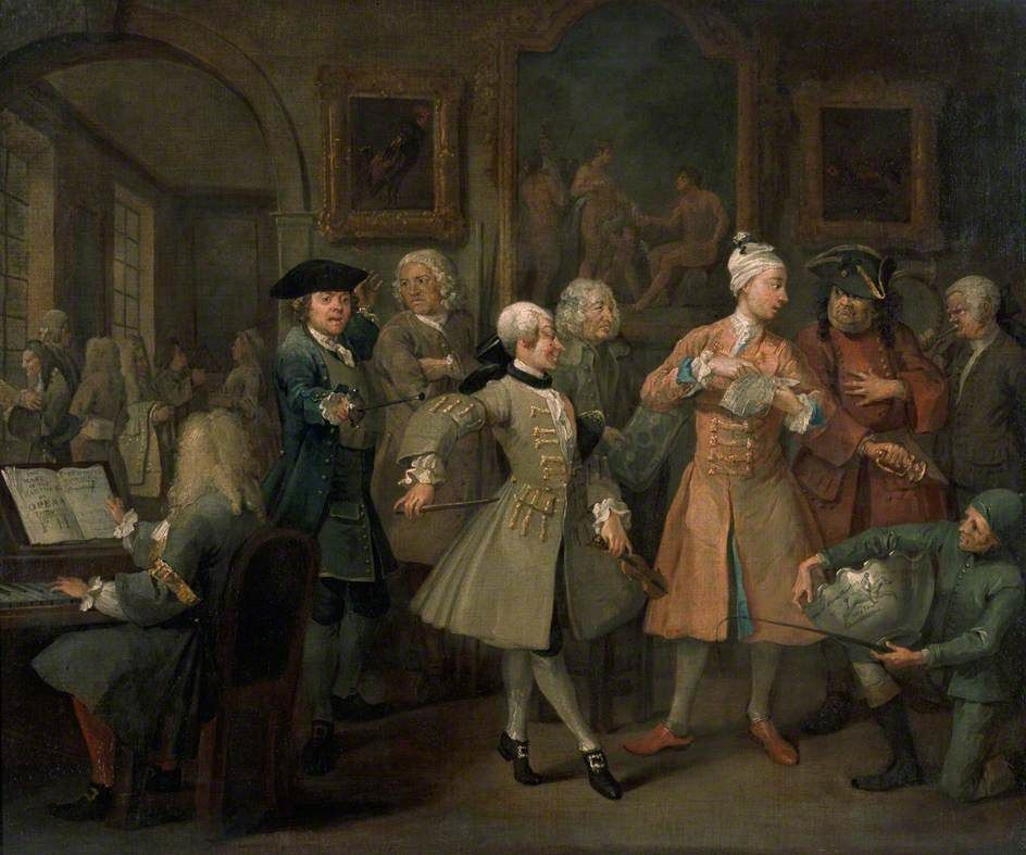 William Hogarth. Mota's career. Morning surgery