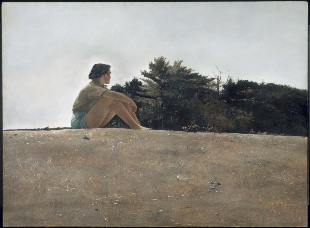 Andrew Wyeth. Sandy spit