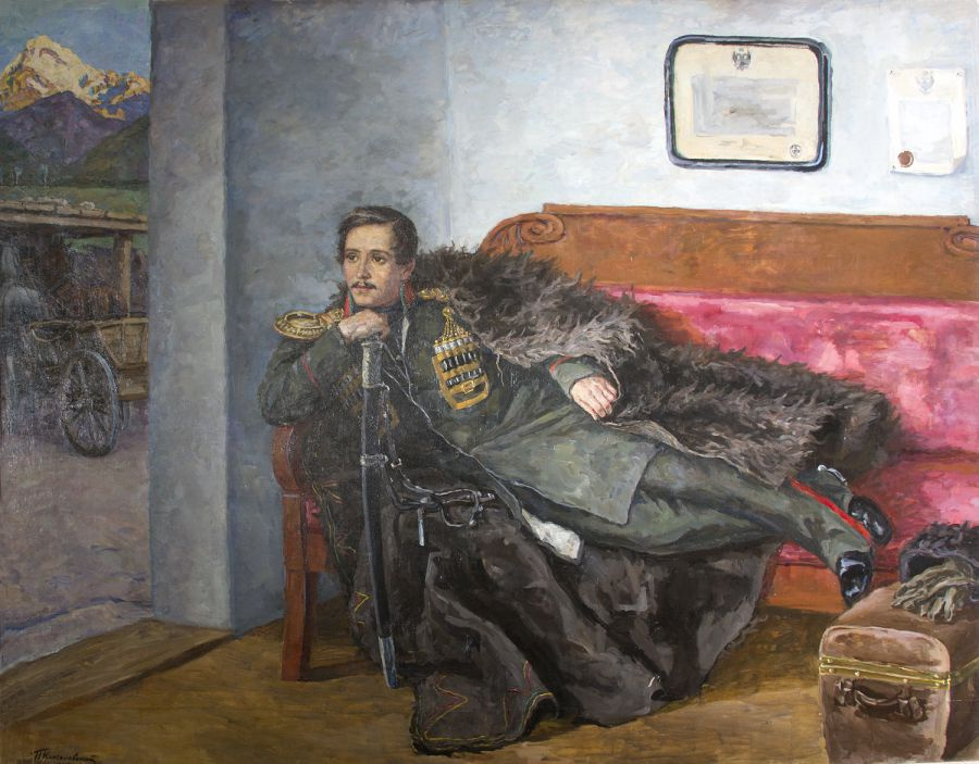 Petr Petrovich Konchalovsky. Lermontov in the Caucasus