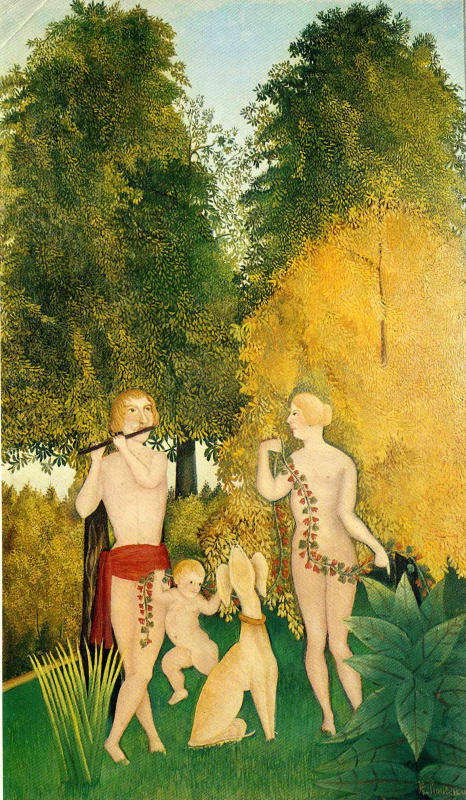 Henri Rousseau. Happy Quartet