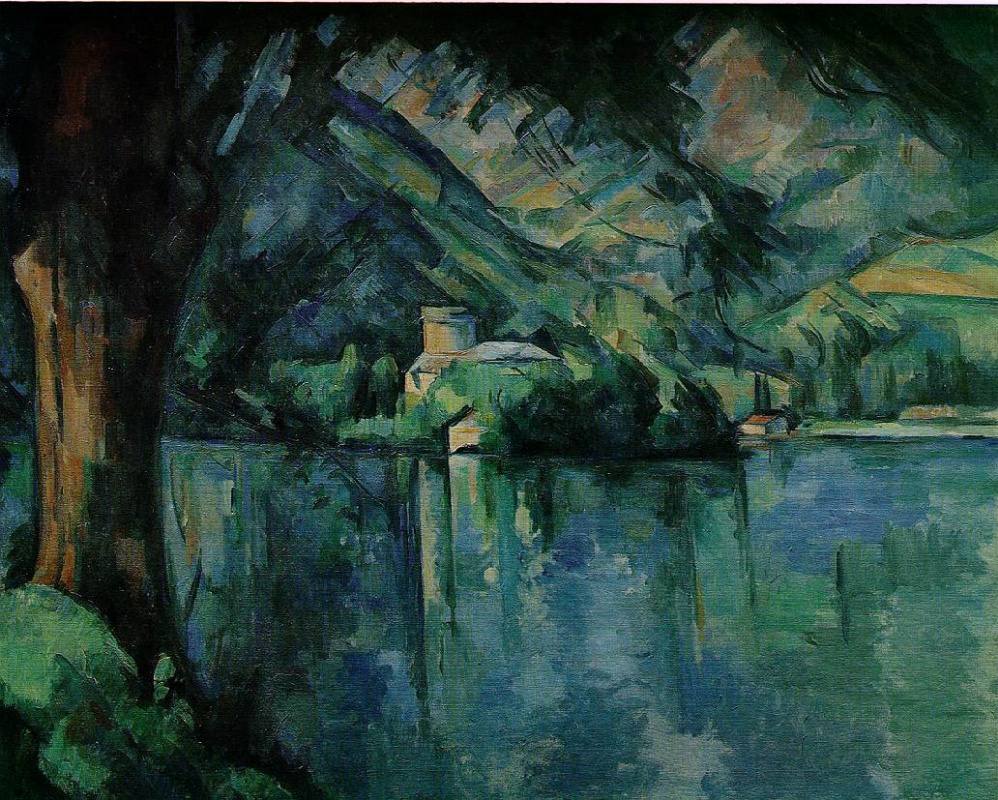 Paul Cezanne. Lake Dannecy