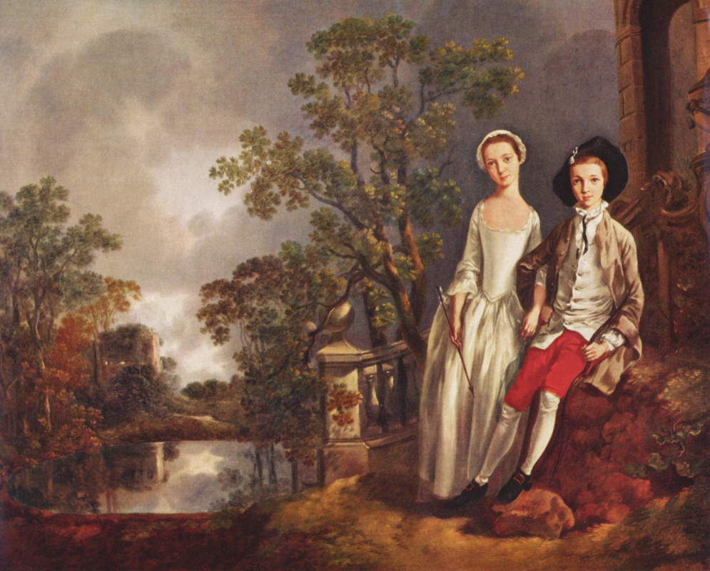 Thomas Gainsborough. Henig Lloyd sister