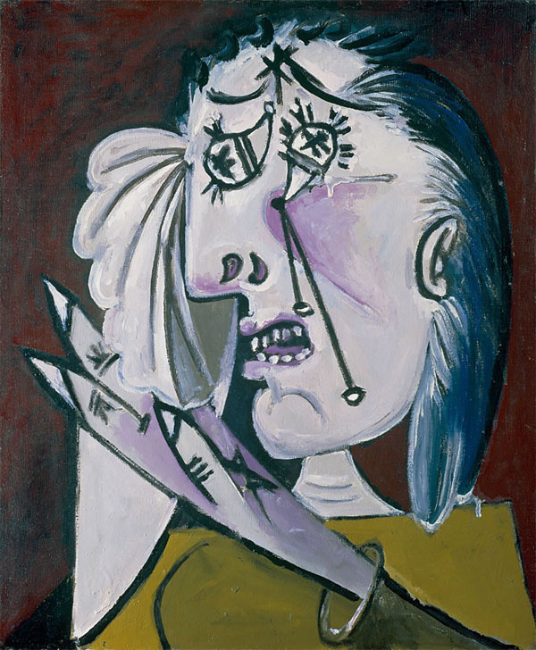 Pablo Picasso. The weeping woman 2