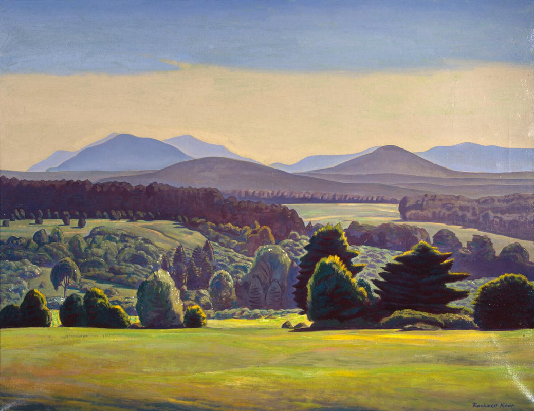 Rockwell Kent. Summer day. Asgor