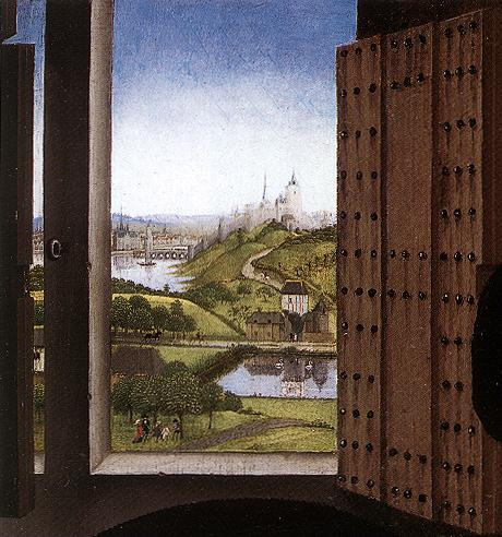 Rogier van der Weyden. Saint Ivo. Fragment