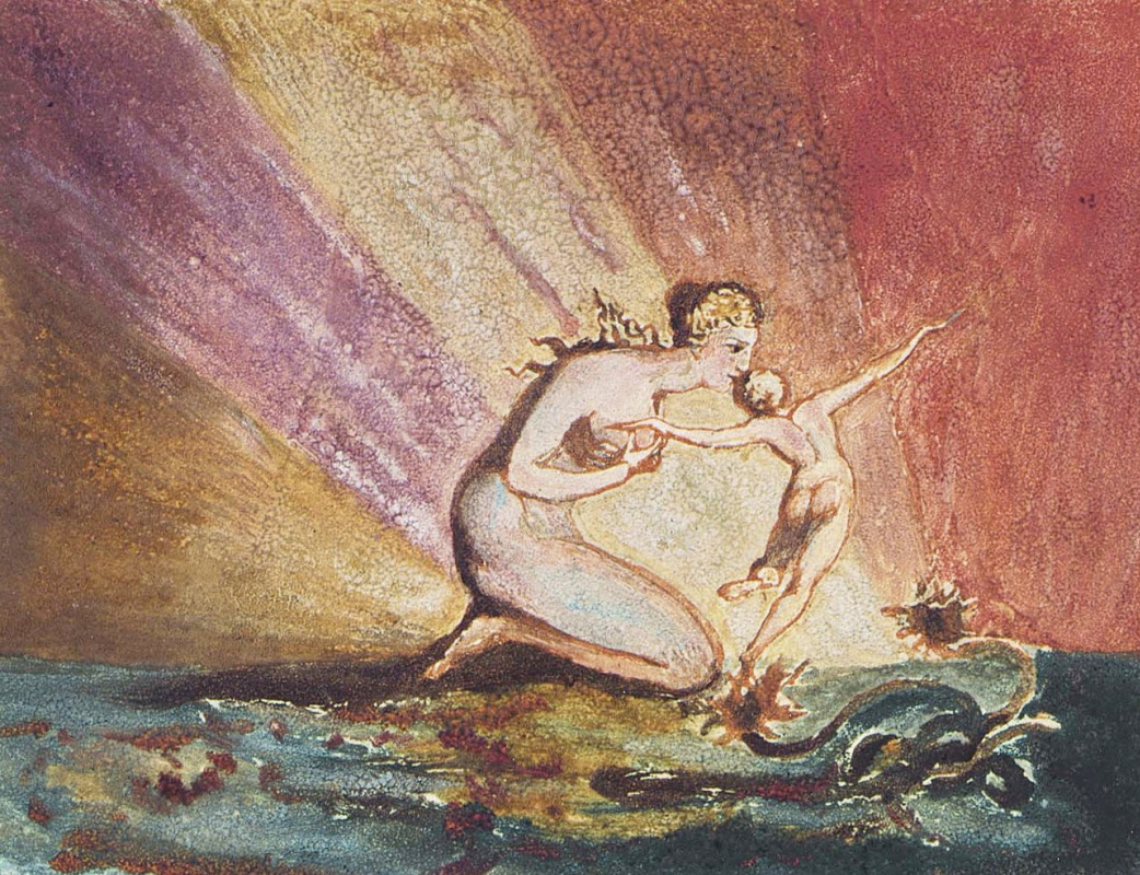 William Blake. The first book Urizen. Visions of the daughters of Albion II