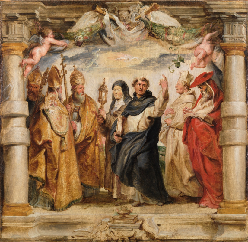 Peter Paul Rubens. The Defenders of the Eucharist