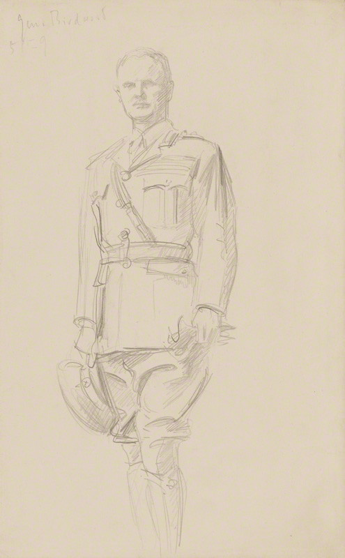 John Singer Sargent. Riddell William Birdwood, 1st Baron Birdwood