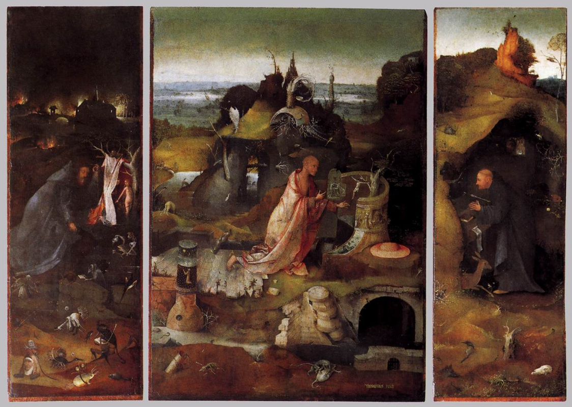 Hieronymus Bosch. Holy Hermits