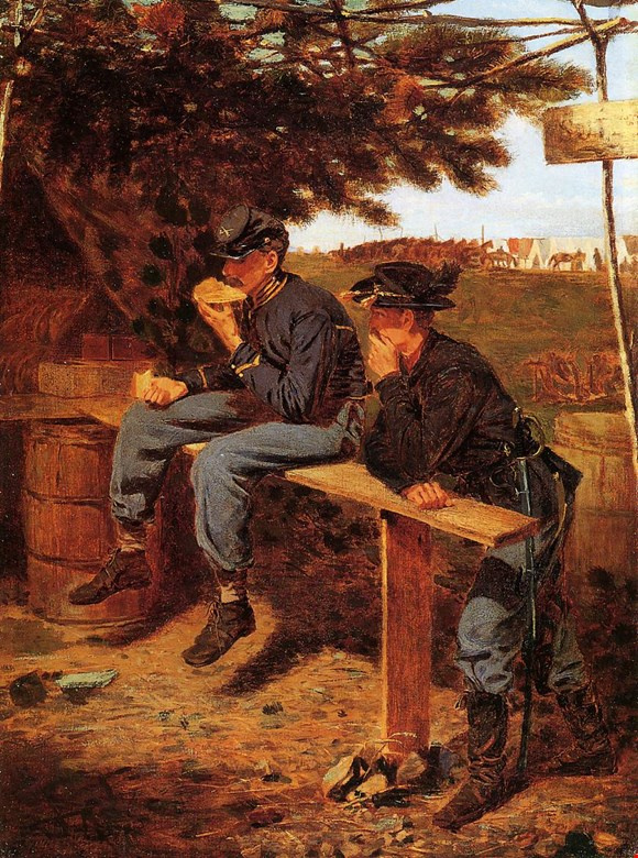 Winslow Homer. At the tent