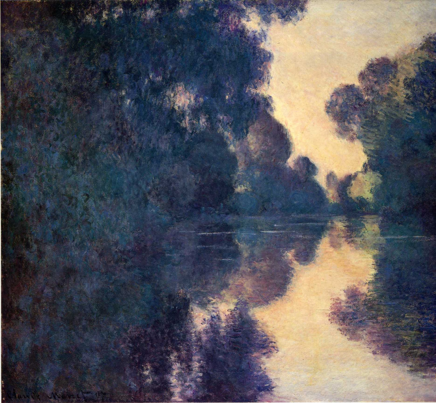 Claude Monet. The Seine near Giverny, morning mist