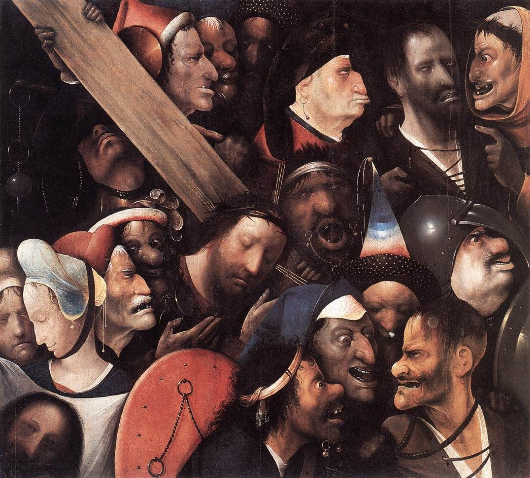 ・１８９８年・Christian Ⅳ・在位３５年記念プレート・２０ cm・Ｂ＆Ｇ Buy digital version: Christ Carrying the Cross by Hieronymus Bosch