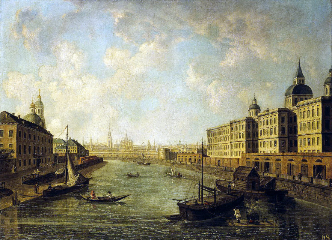 Fedor Yakovlevich Alekseev. View Of Moscow