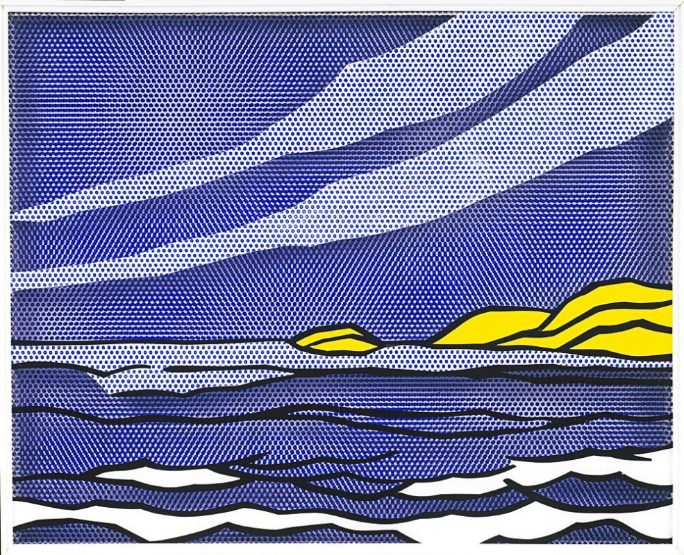 Roy Lichtenstein. Sea Shore