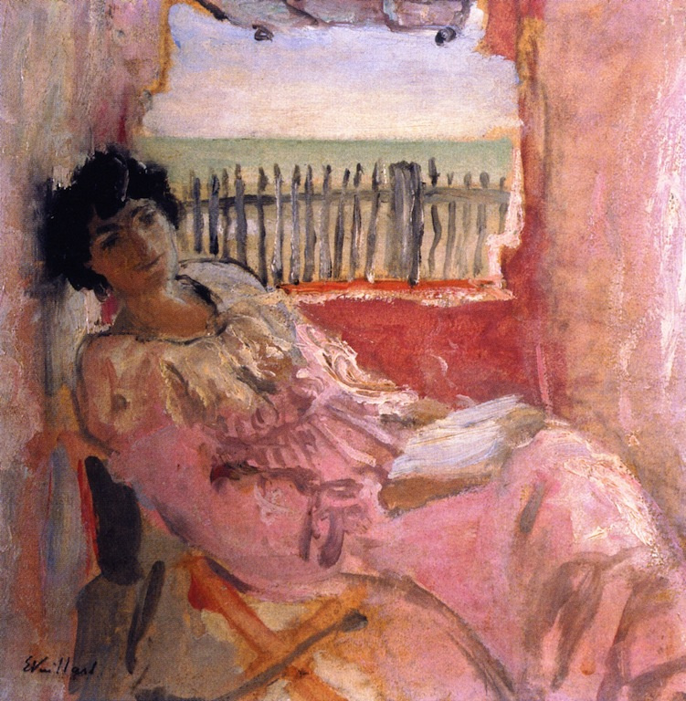 Jean Edouard Vuillard. Madame Hessel on the coast