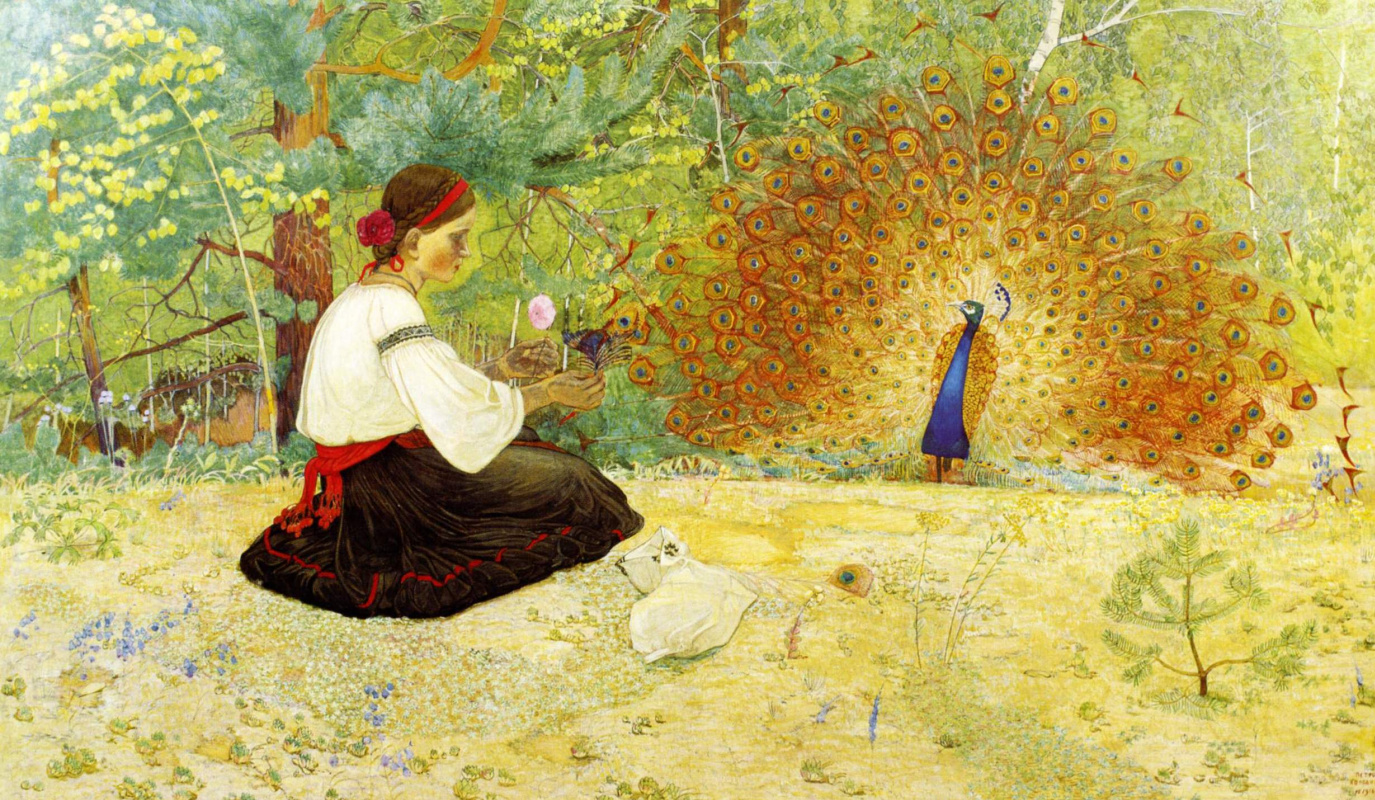 Peter Ivanovich Cold. The Tale of the Girl and the Peacock