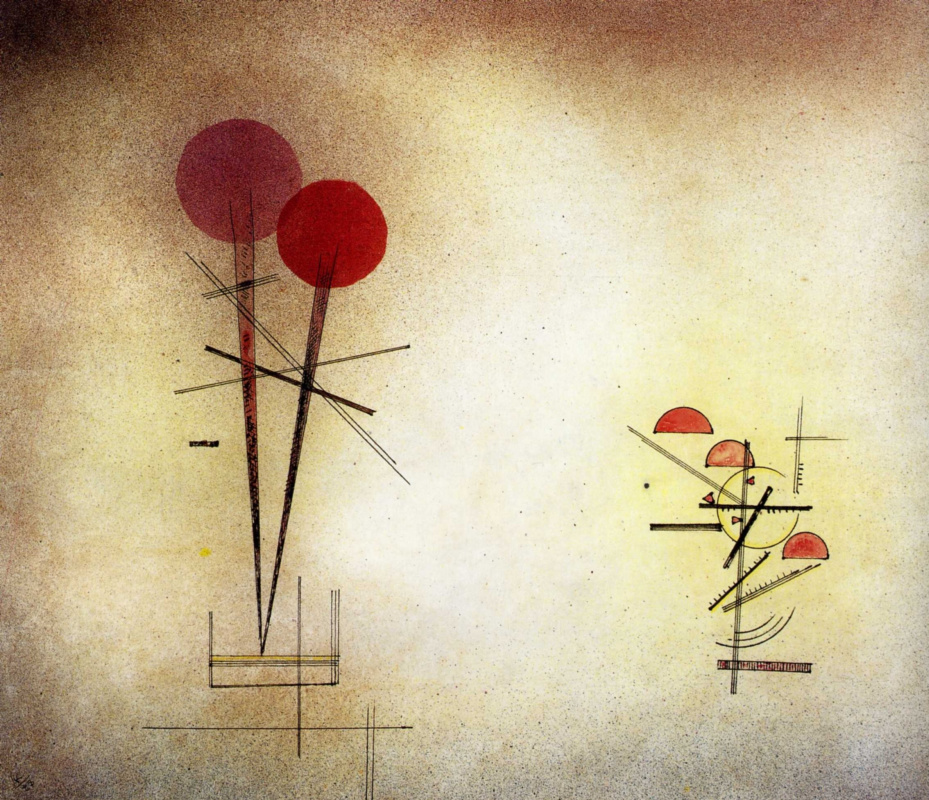 Wassily Kandinsky. Composition II