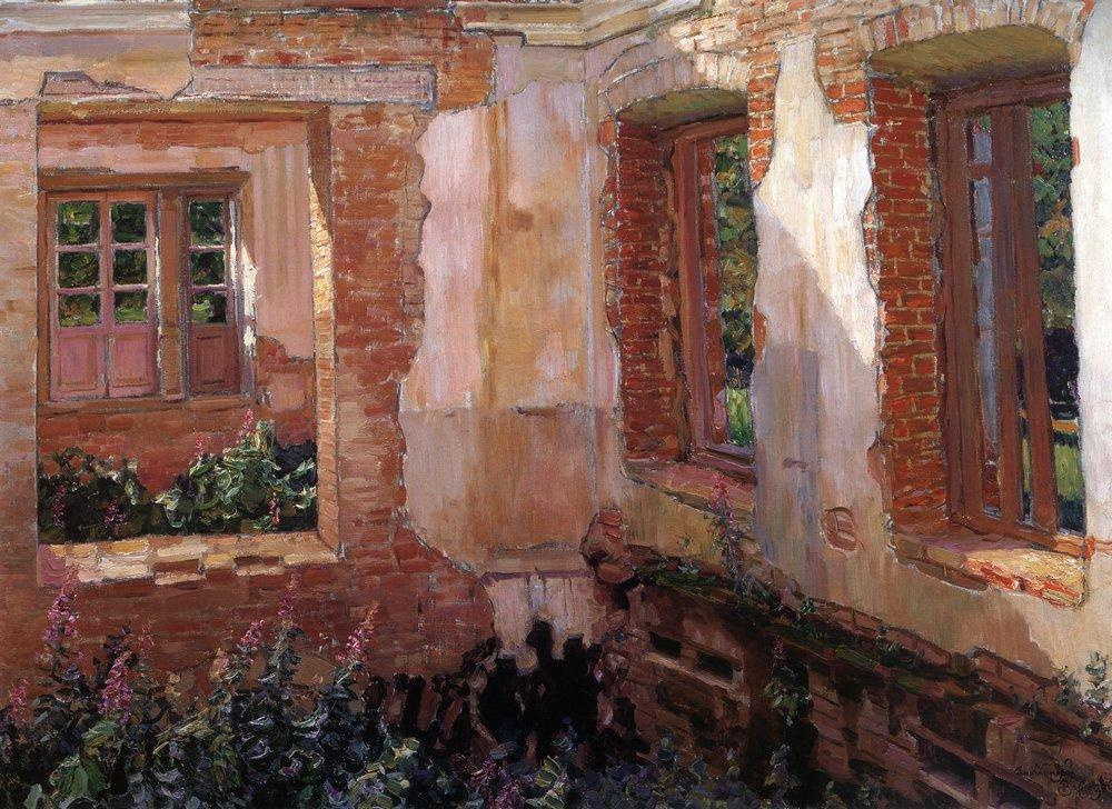 Apollinaire Vasnetsov. The ruins of the house