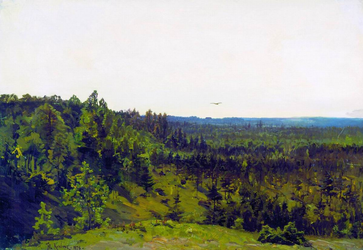 Julius Klever. Low forest