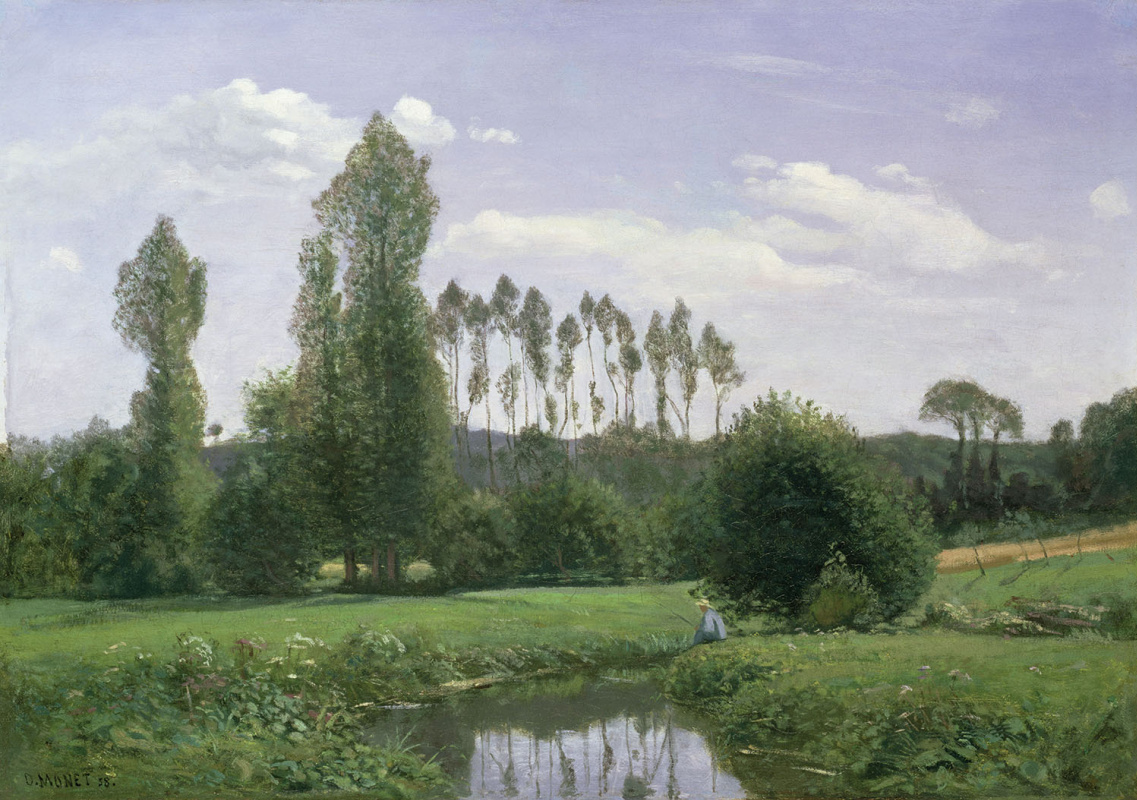 Claude Monet. Vue près de Ruelle-le-Havre