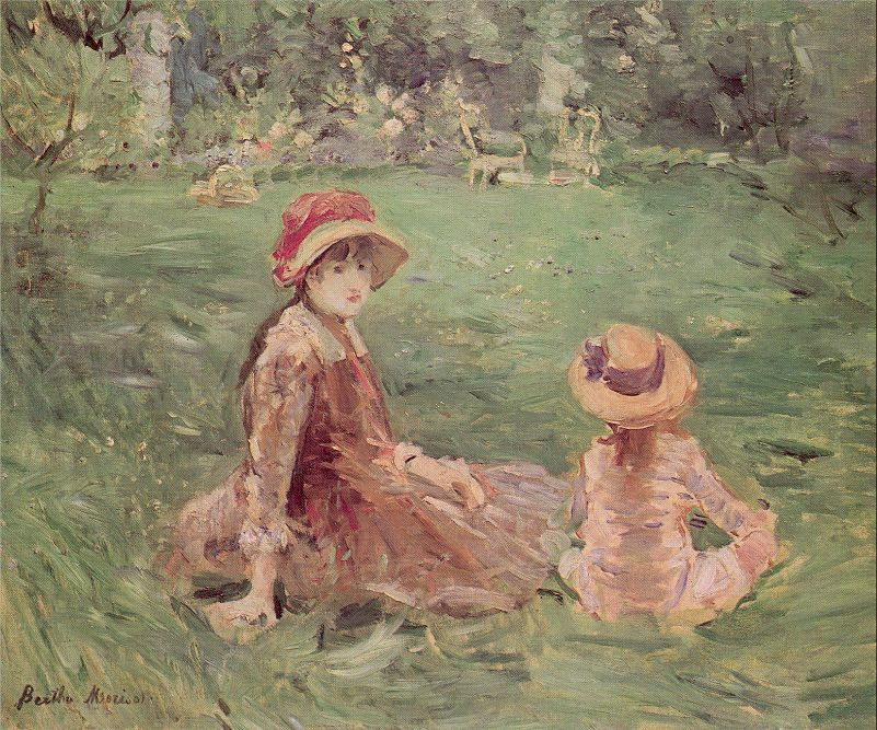 Berthe Morisot. In the garden Maricourt