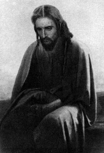 Ivan Nikolayevich Kramskoy. Cristo en el desierto (la primera versión del cuadro)