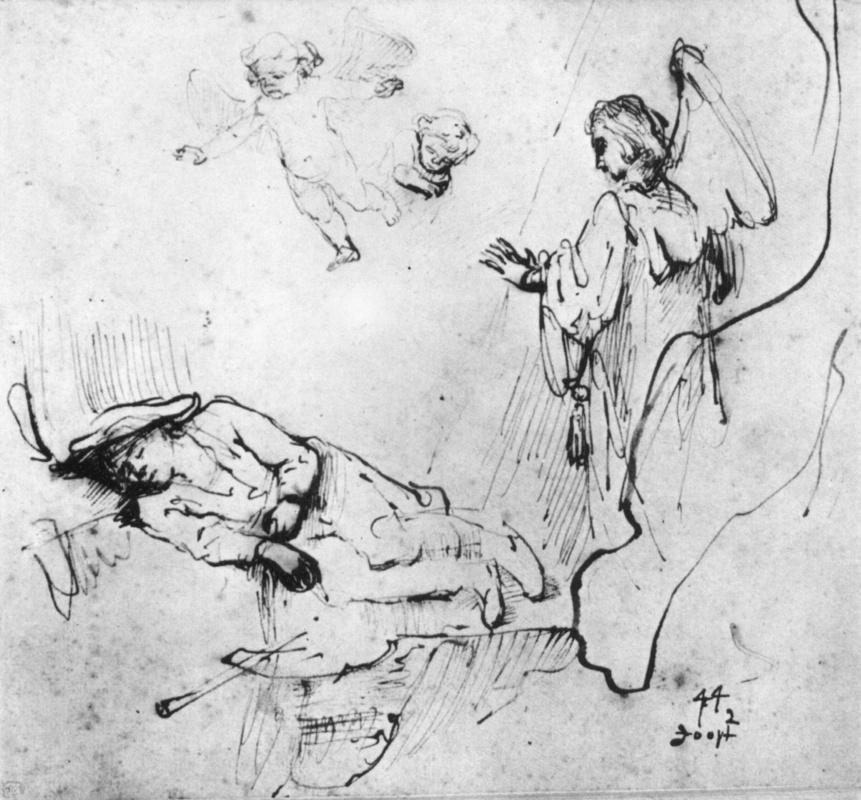 Rembrandt Harmenszoon van Rijn. Jacob's Dream