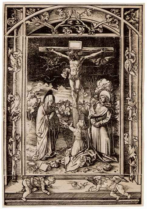 Hans Wehtlin. Crucifix with Mary, Mary Magdalene and John