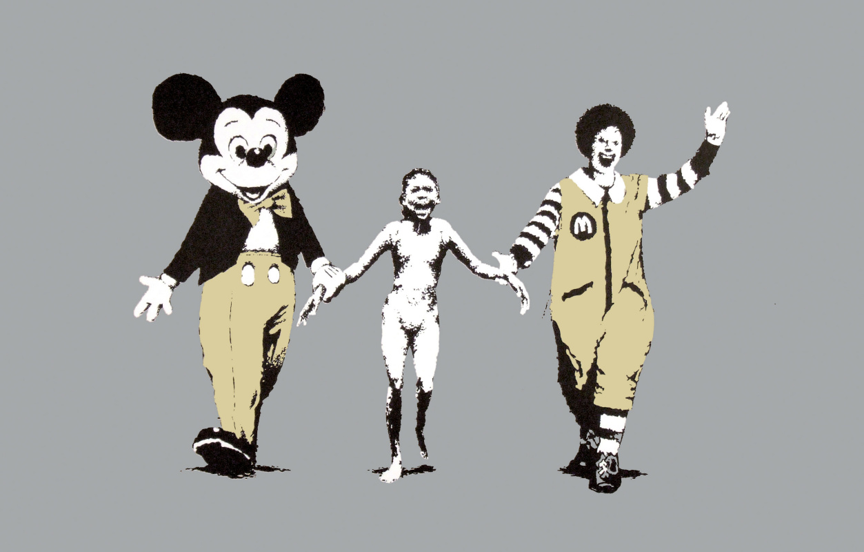 Banksy. Napalm girl