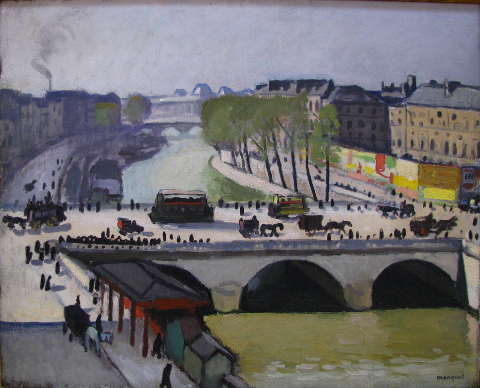 Albert Marquet. St. Michel Bridge