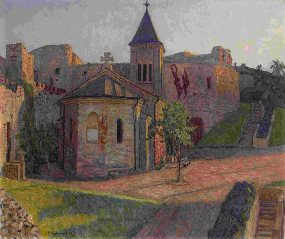 Nikolay Petrovich Bogdanov-Belsky. View of the Church