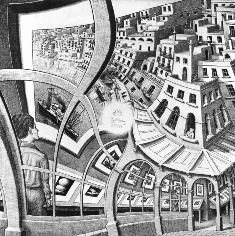 Maurits Cornelis Escher. Print gallery