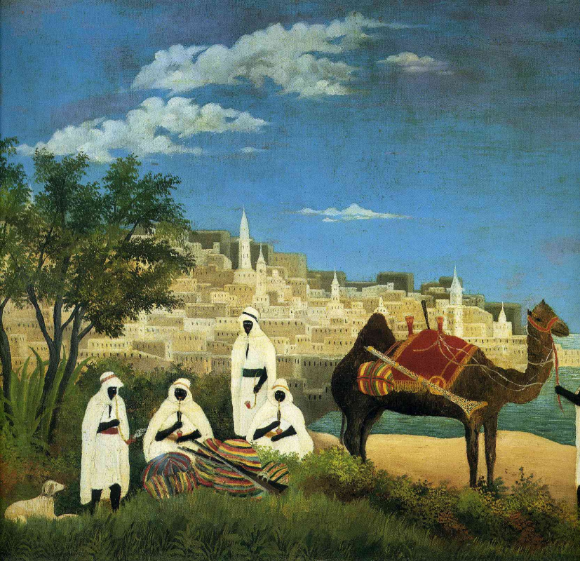 Henri Rousseau. The Landscape Of Algeria