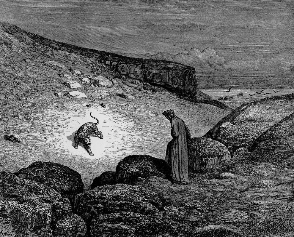 Paul Gustave Dore. Illustration to the Divine Comedy by Dante, Hell