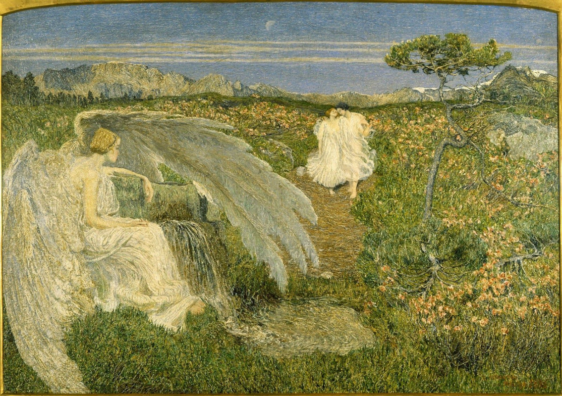 Giovanni Segantini. Love is the source of life