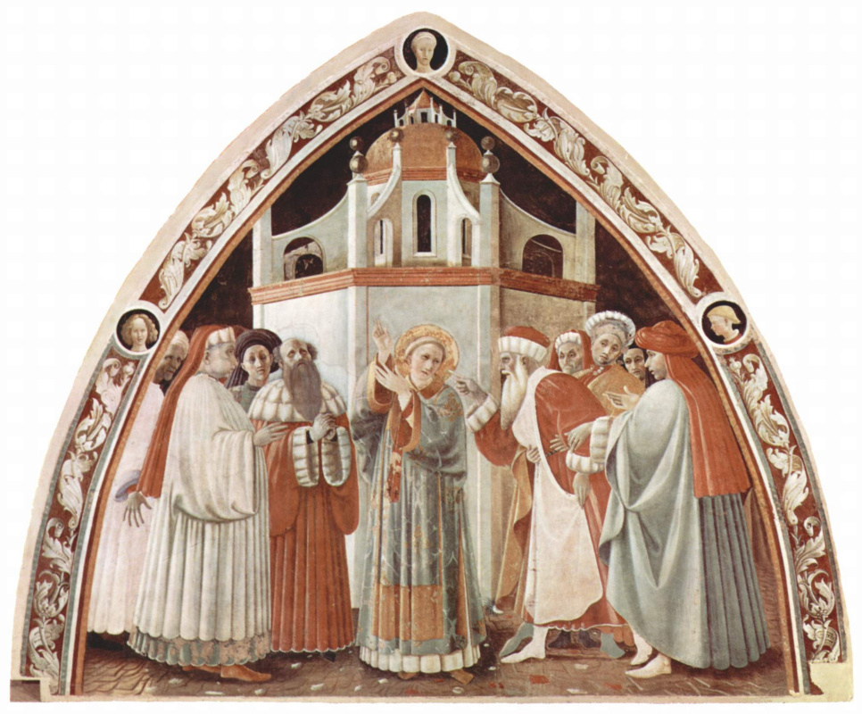 Паоло Уччелло. Фрески из собора в Прато. Св. Стефан