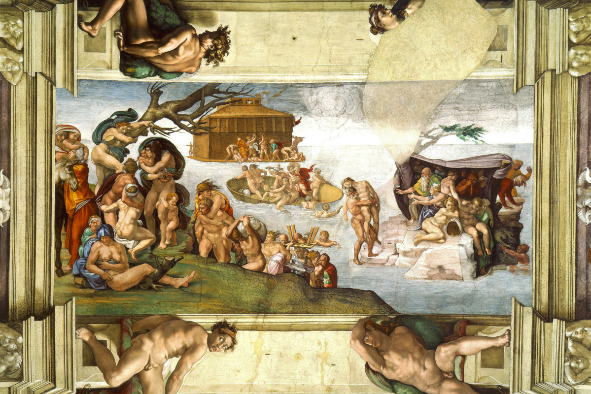 Michelangelo Buonarroti. The flood