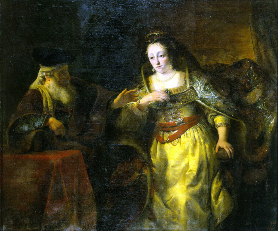 Ferdinand Baltasars Pain. Esther and Mordecai