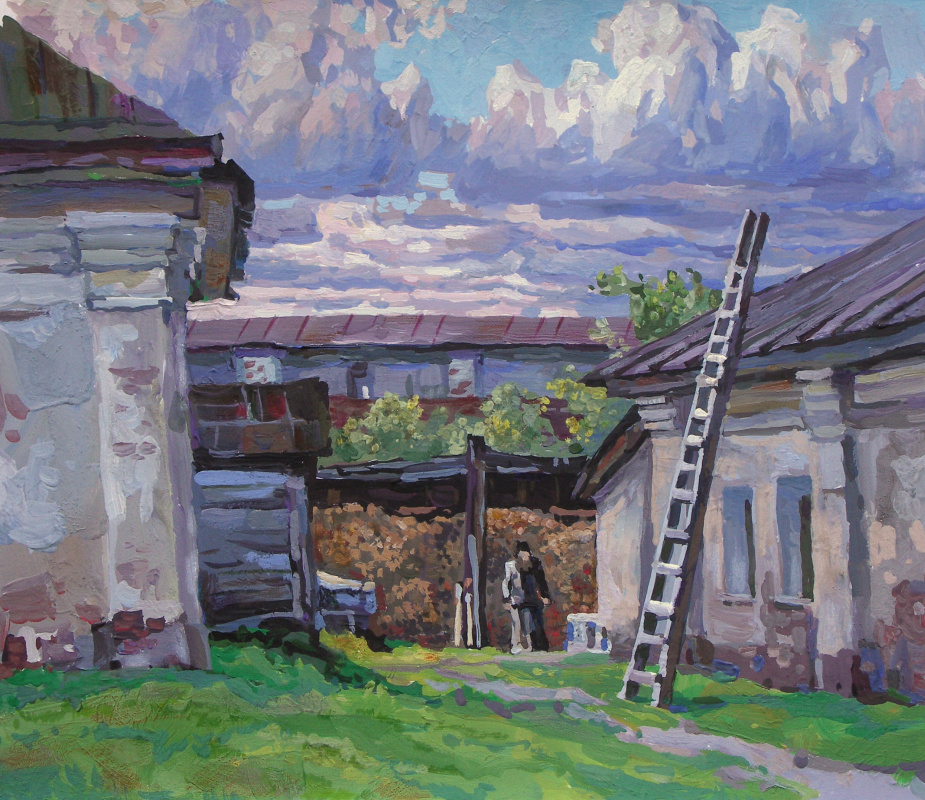 Oleg Borisovich Zakharov. The worldly ladder. Borisogleb.