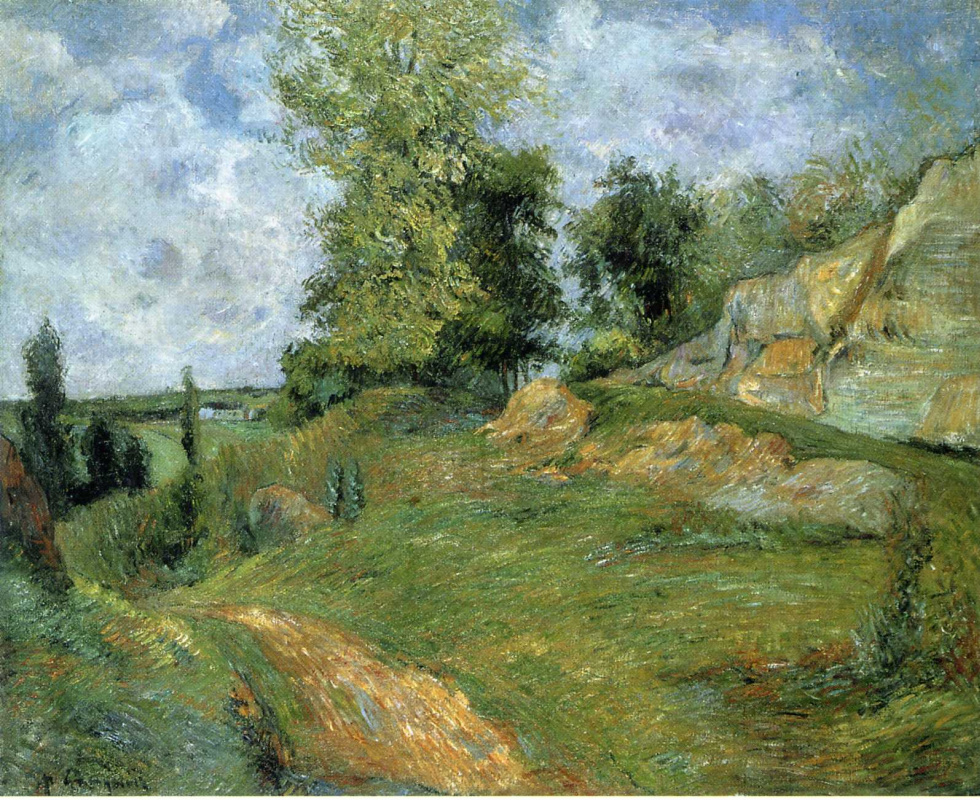 Paul Gauguin. Career in PONTOISE 2