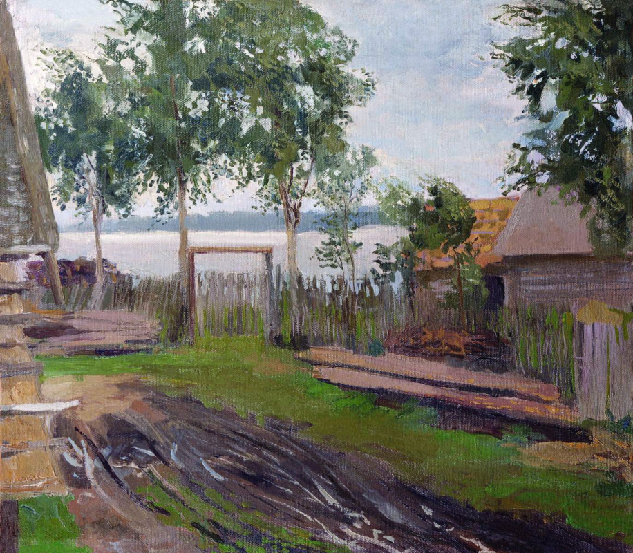 Isaac Levitan. Patio