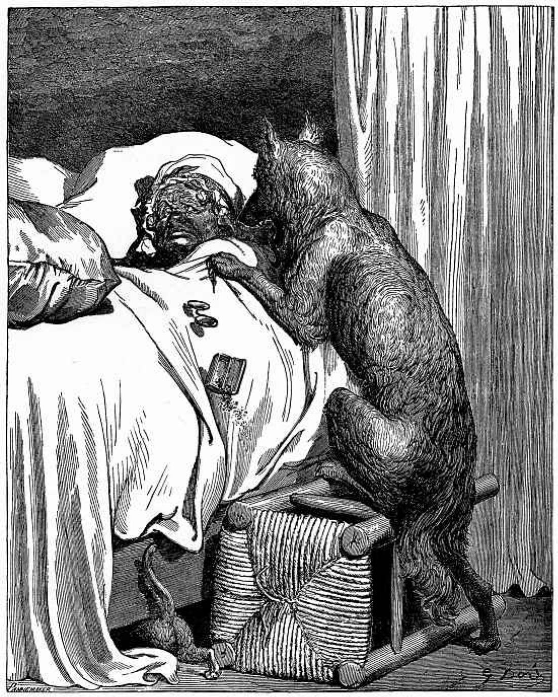 Little Red Riding Hood, 1862 by Paul Gustave Dore: History