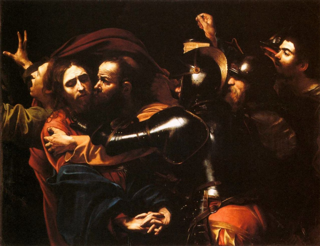 Michelangelo Merisi de Caravaggio. Prendre Christ en garde à vue