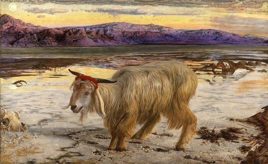 William Holman Hunt. Chivo expiatorio