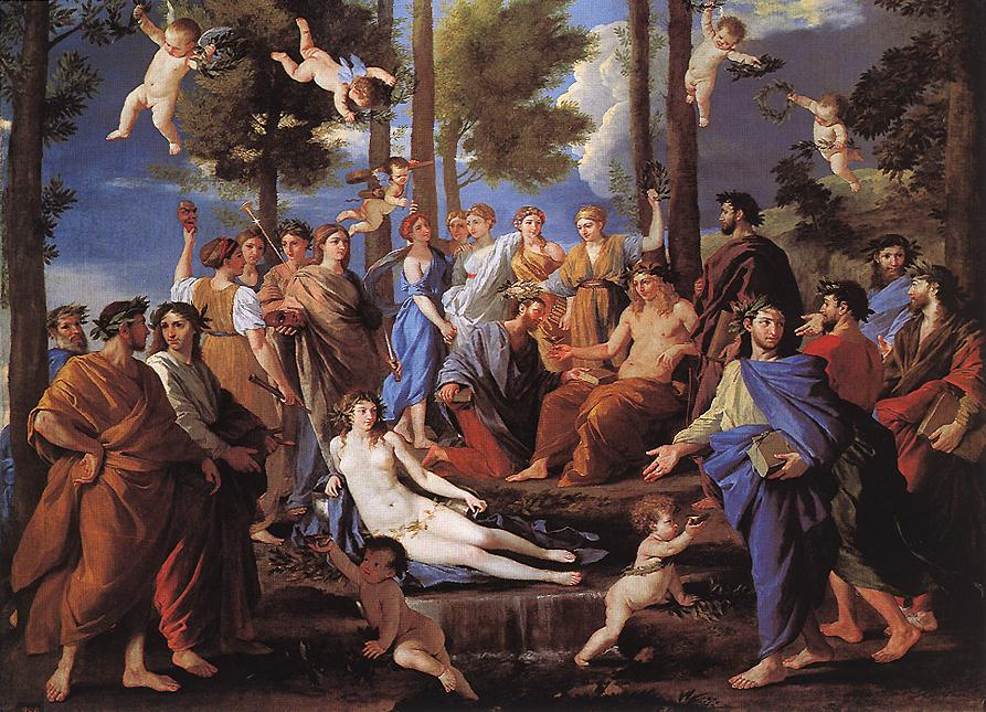 Nicolas Poussin. Parnas