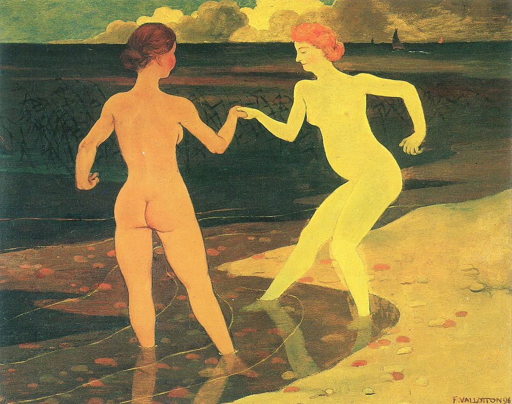 Felix Vallotton. Lady und ihre Magd