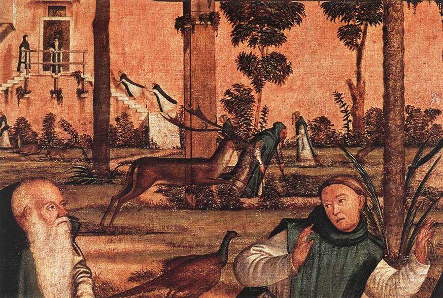 Vittore Carpaccio. Saint Jerome and the lion