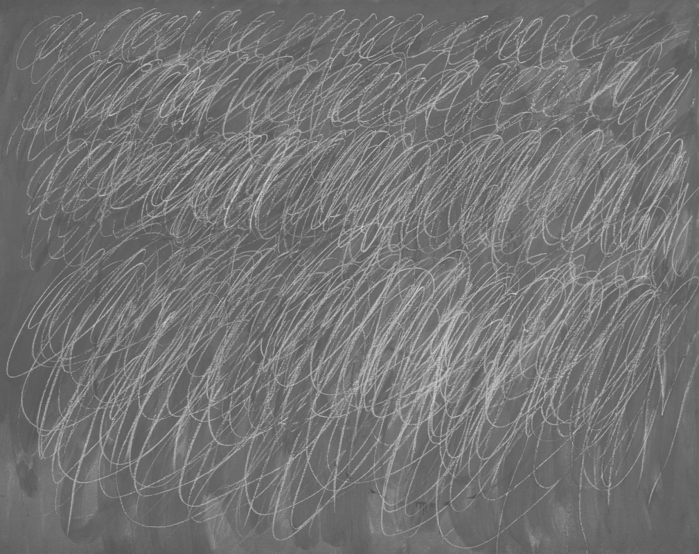 Cy Twombly. Sin título (de la serie Blackboard)