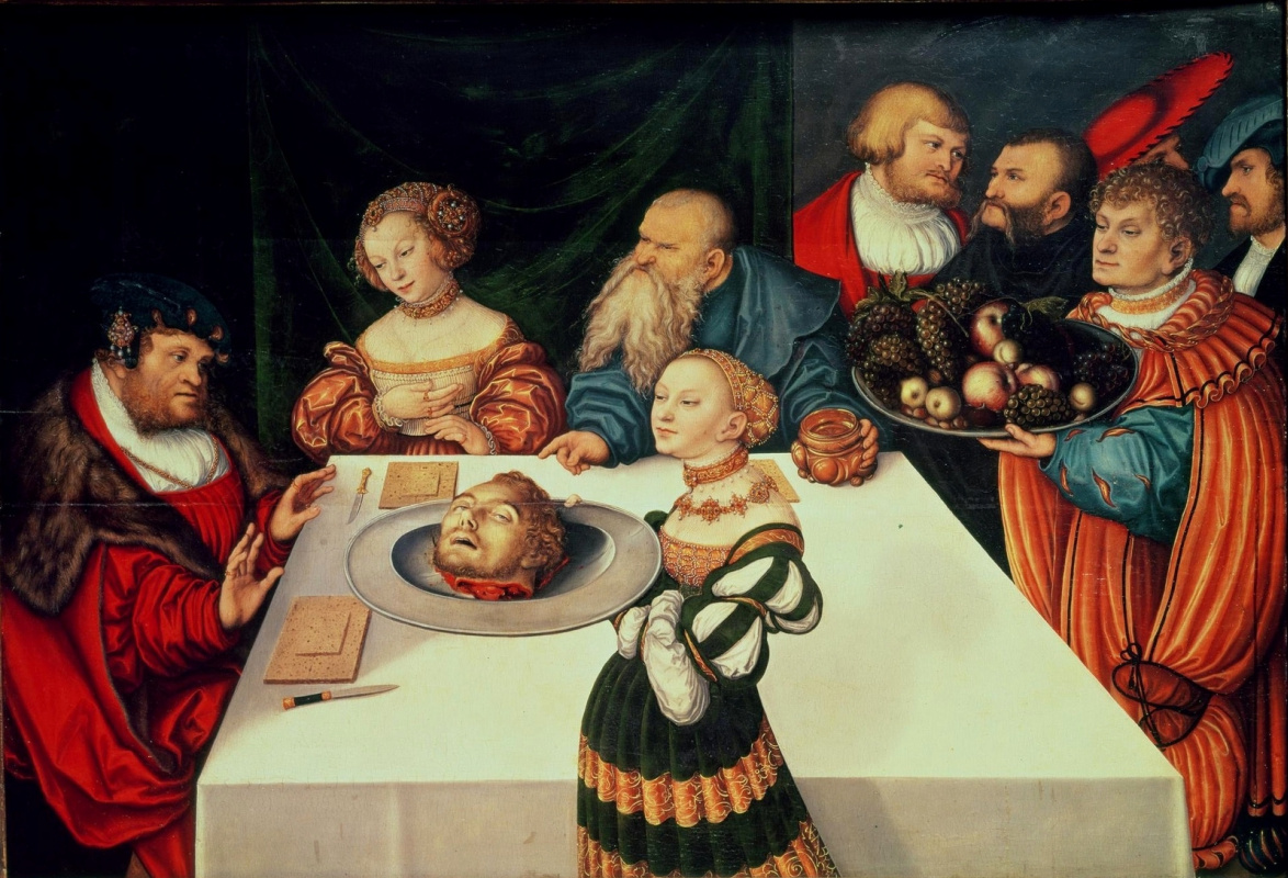 Lucas Cranach the Elder. The Feast Of Herod