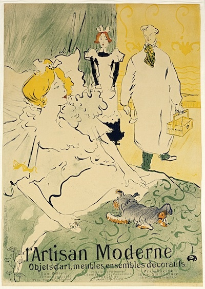 Henri de Toulouse-Lautrec. L'Artisan Moderne (poster)